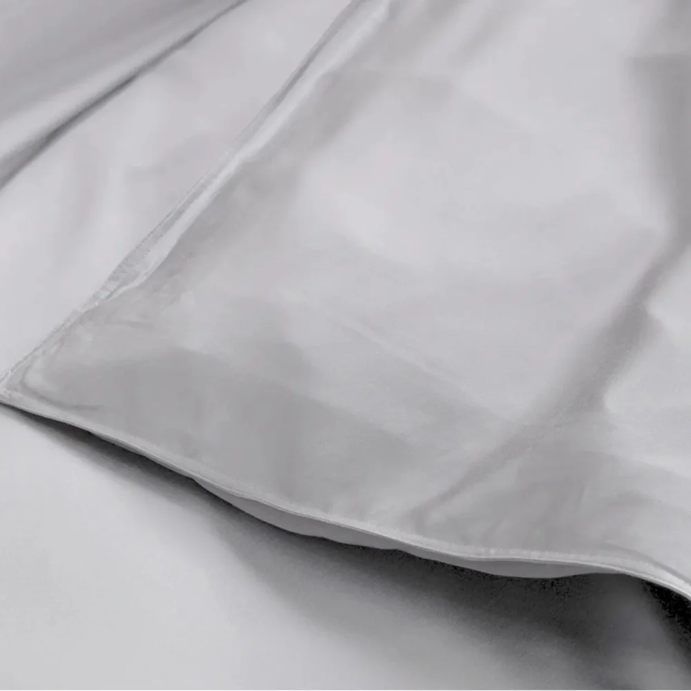 NWOT Quince Bamboo Duvet Cover King (Grey)